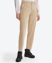 撥水 ソフトストレッチ テーパードパンツ