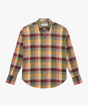 フランネルチェックシャツ