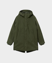 GORE-TEX ゴアテックス 防風 防水 透湿 2レイヤー フィッシュテール グレーダックダウンジャケット RP