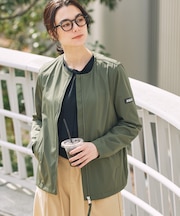 軽量 UVカット 撥水 ストレッチノーカラージャケット RP