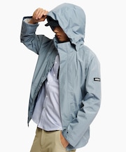 GORE-TEX ゴアテックス 防風 防水 透湿 2レイヤー ジャケット T-KIT RP / フード脱着可