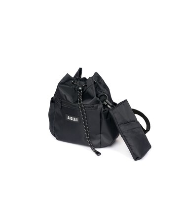 撥水 巾着ショルダーバッグ 3L RP ミニポーチ付き