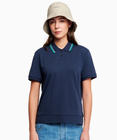 吸水速乾 UVカット COOLMAX ピケ半袖ポロシャツ