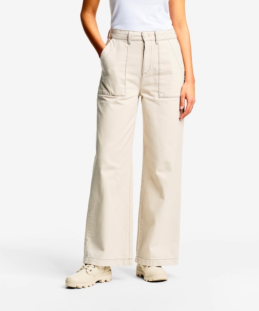 ライトツイル セーラーパンツ ワイドストレートパンツ