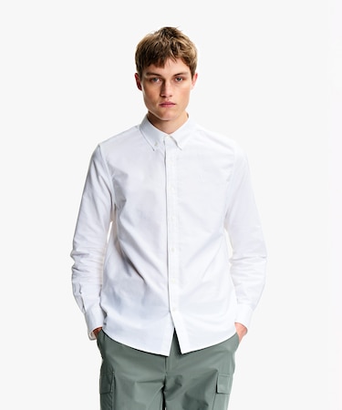 吸水速乾 UVカット オックスフォードシャツ