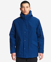 透湿防水 コープランド キルティング中綿 フーデッドジャケット