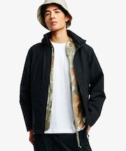 透湿防水 PERTEX 2.5レイヤー ライトウェイトジャケット / フード取り外し可