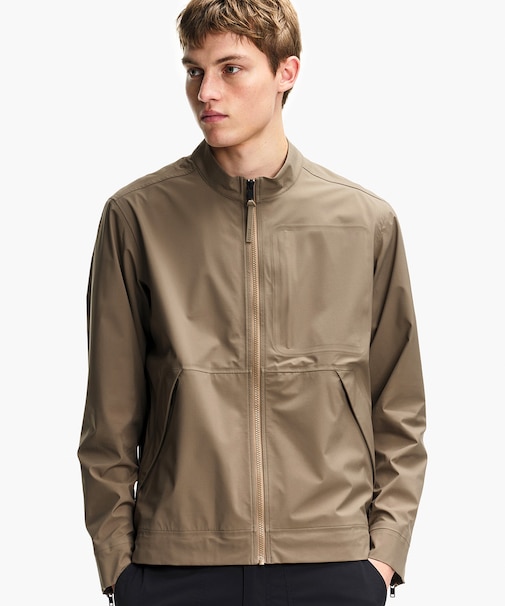 撥水 保温 3レイヤー ソフトシェルジャケット