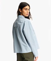 吸水速乾 UVカット背面ヨーク ボーイフレンドシャツ