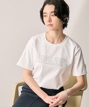 オーガニックコットン ロゴプリント 半袖Tシャツ / ユニセックス