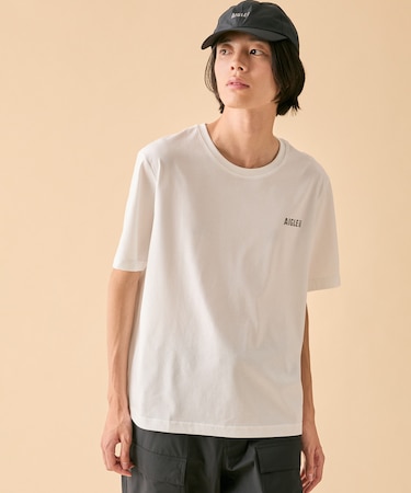 吸水速乾 ロゴプリント半袖Tシャツ