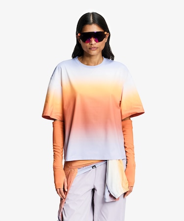 【UPF50+ SolarPack】 UVカット 接触冷感 プリントTシャツ