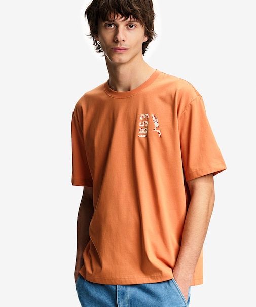 吸水速乾 UVカットプリントロゴ 半袖Tシャツ
