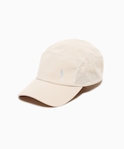 UVカット ワンポイントリフレクトロゴ メッシュキャップ