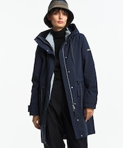 防水 防風 透湿 GORE-TEX ゴアテックス2レイヤー フィッシュテールロングジャケット T-KIT