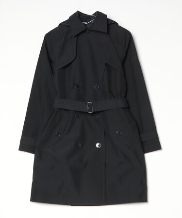 防水 防風 透湿 GORE-TEX ゴアテックス2レイヤー ミドル丈トレンチコート