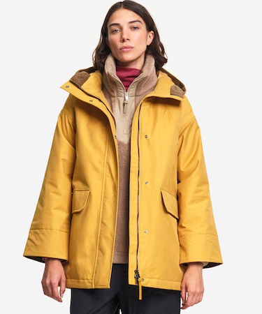 透湿防水 中綿 トラペーズジャケット WARM