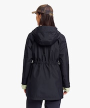 GORE-TEX ゴアテックス 防風 防水 透湿 2レイヤー サイドスリットフーデッドジャケット ウエスト調整可