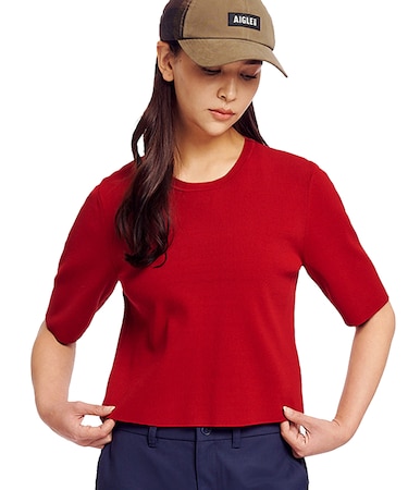 UVカット ミディアムスリーブTシャツ