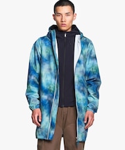 【RainPack】 透湿防水 レインパック プリント ロングジャケット
