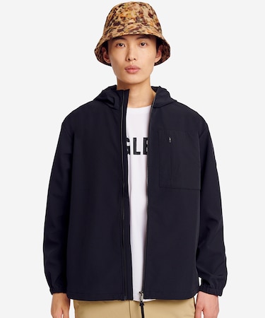 撥水 防風 ストレッチ ソフトシェル ジャケット