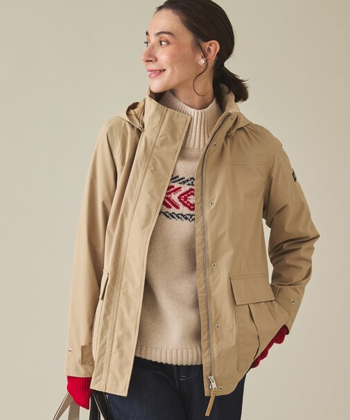 GORE-TEX ゴアテックス 防風 防水 透湿 2レイヤー フーデッドジャケット フード脱着可