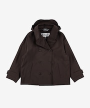 GORE-TEX ゴアテックス2レイヤー 防水 防風 透湿 リラックス ショートトレンチコート