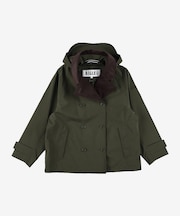 GORE-TEX ゴアテックス2レイヤー 防水 防風 透湿 リラックス ショートトレンチコート
