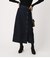 FRONT BUTTON DENIM LONG SKIRT
