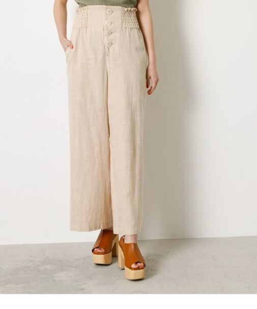 RELAX BUTTON PANTS