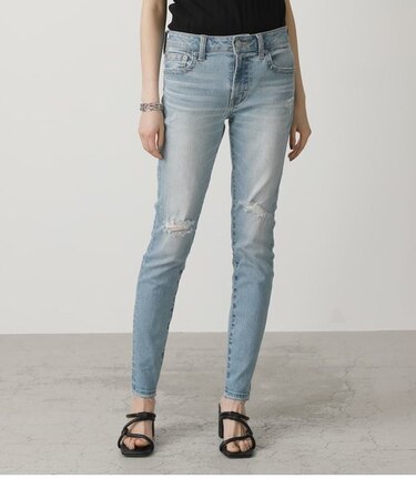CRASH DENIM SKINNY ２