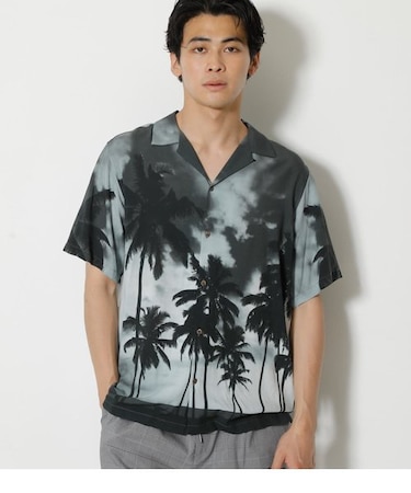 PALM TREE ALOHA SHIRT