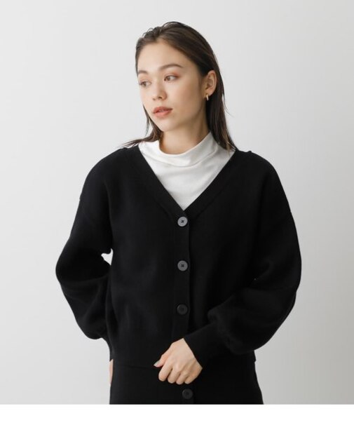 2WAY SWEATTER BUTTON SHORT PO