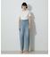 HIGH WAIST DENIM WIDE ３