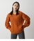 CHENILLE CABLE V／N KNIT TOPS