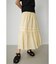 COTTON TIERED SKIRT