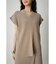 THIN NOTCH V／N KNIT TOPS