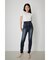 HI-WAIST BUTTON DENIM SKINNYⅡ
