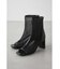 OPEN TOE SHEER SHORT BOOTS