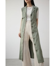 SINGLE FLAP GILET ONEPIECE