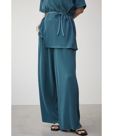 PLEATS RELAX WIDE PANTS