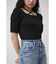 STRING DESIGN KNIT TOPS