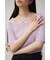 STRING DESIGN KNIT TOPS