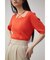 STRING DESIGN KNIT TOPS