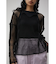 PATTERN MESH PULLOVER