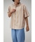 MULTI STRIPE CREPE WEAVE SHIRT