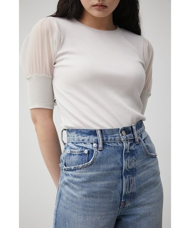 SHEER SLEEVE PUFF TOPS