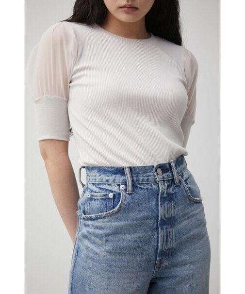 SHEER SLEEVE PUFF TOPS