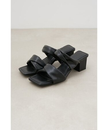 ツイストダブルベルトサンダル