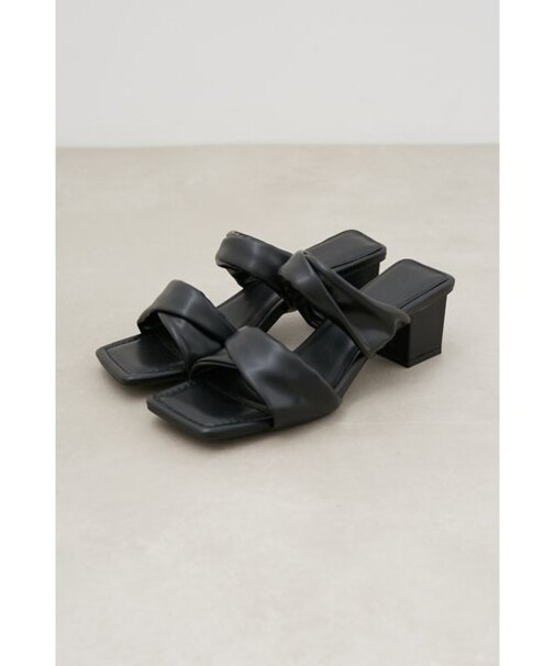 ツイストダブルベルトサンダル